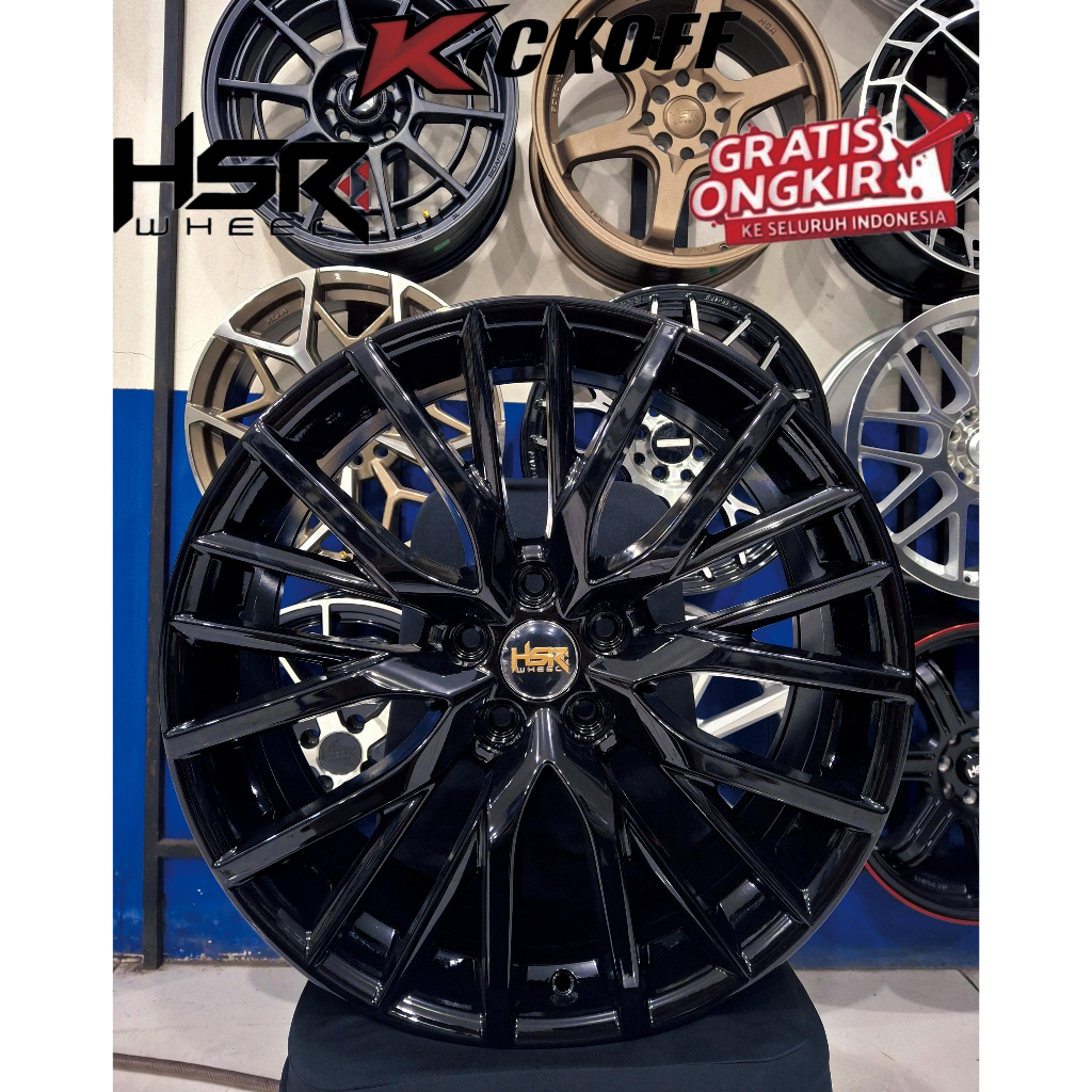 VELG RACING HSR RING 20 BISA BUAT MOBIL BRV CRV X TRIAL DLL HSR ASUKAI