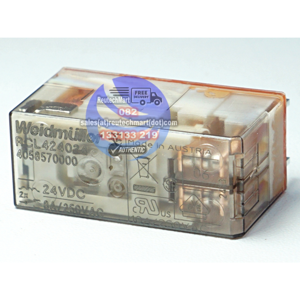 Weidmuller RCL424024 4058570000 Relay RCL424024 2CO