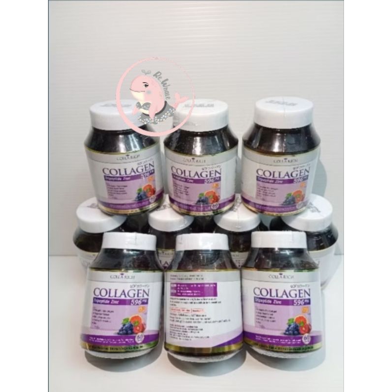 READY COLLA RICH THAILAND // Colla Rich Original Collagen Tri Peptide pemutih kulit