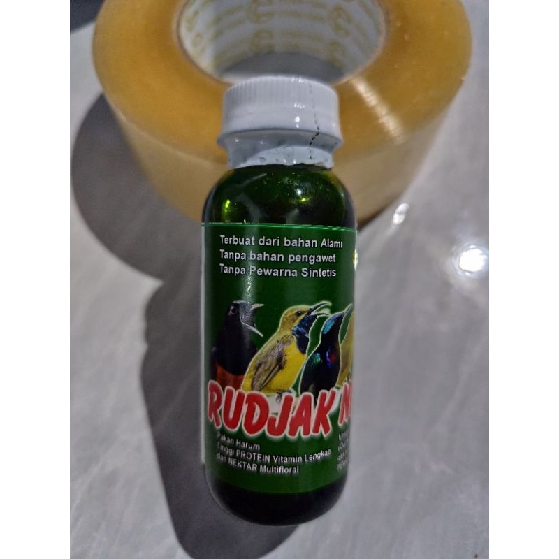 RUDJAK NEKTAR PAKAN BURUNG SOGON, KOLIBRI, KONIN,NEKTAR BURUNG