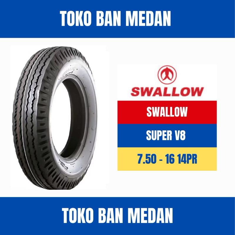 BAN TRUK SWALLOW 750 R16 16 14PR SUPER V8