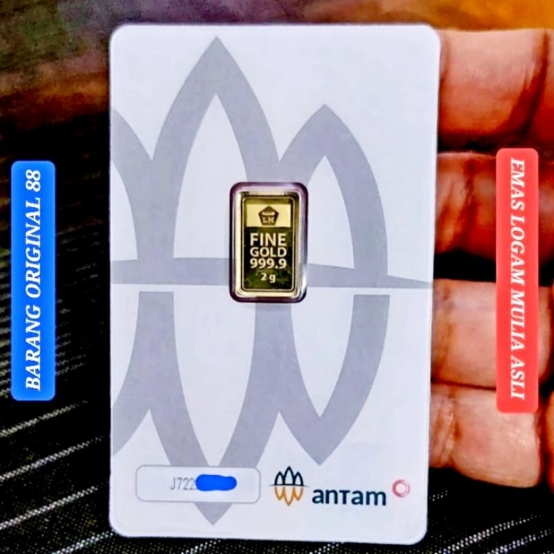 JAKARTA BUKA 24 JAM AANTAM 0.5 0,5 1 2 GRAM 100% PASTI ASLI ORIGINAL BERSERTIFIKAT INTERNASIONAL LBM