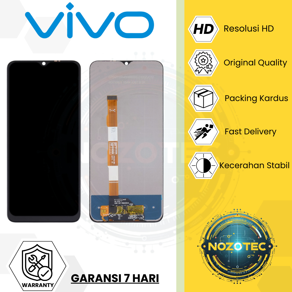 LCD TOUCHCSREEN HP VIVO Y16 / Y21S / Y21 2021 / Y21T / Y21A FULLSET COMPLETE ORIGINAL LAYAR SENTUH P