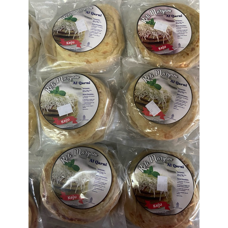 

Roti Maryam Al Qarni (Original & Keju) Isi 5