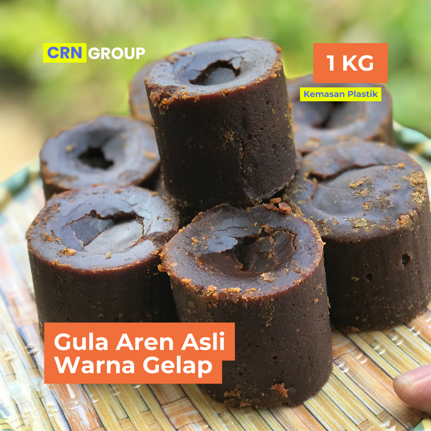 

Gula Aren Asli Warna Gelap, Cocok untuk Cuko Empek-empek, boba, Cendol dan lain. Murni 100% Tanpa Campuran Langsung dari Petani