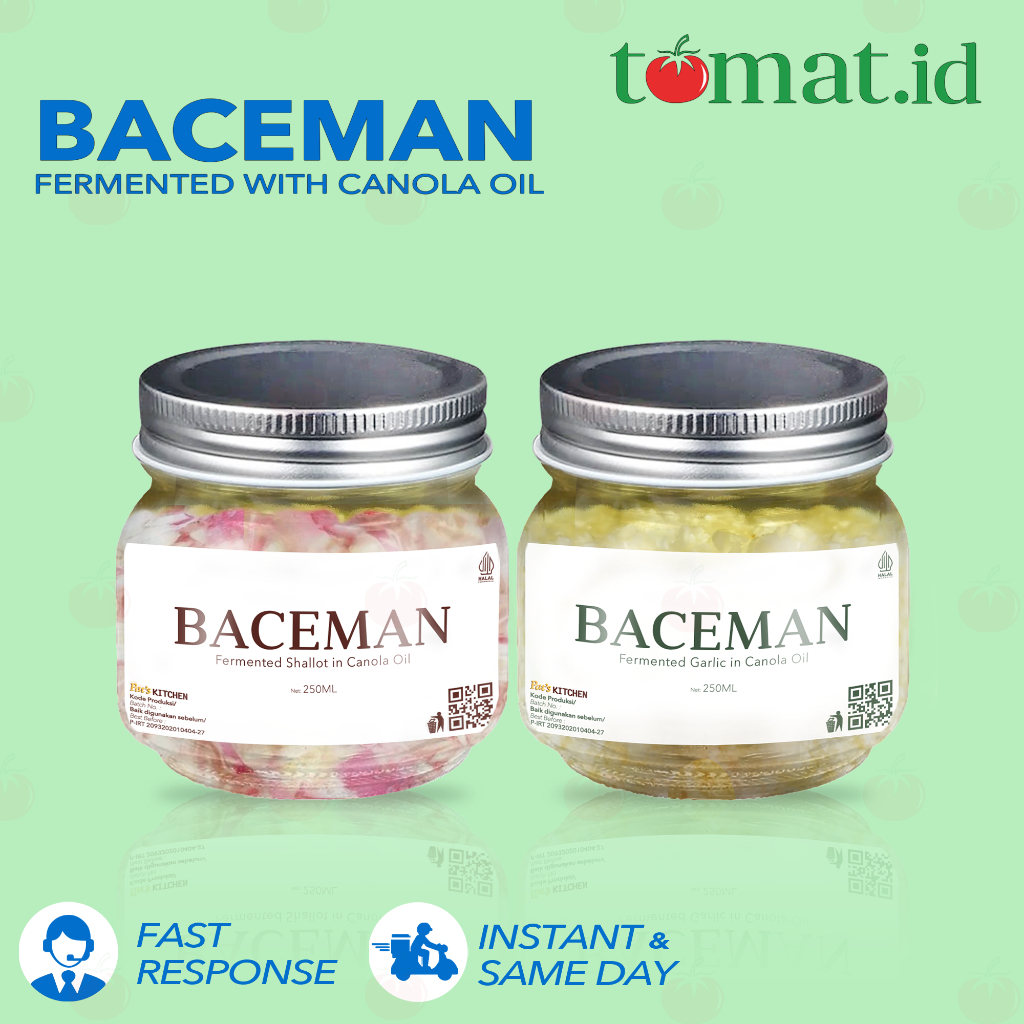 

Baceman Bawang / Baceman Garlic / Baceman Shallot