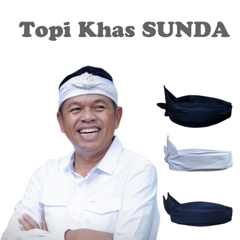 Topi Khas SUNDA makuta Wangsa Iket Kepala Sunda Pria Dewasa