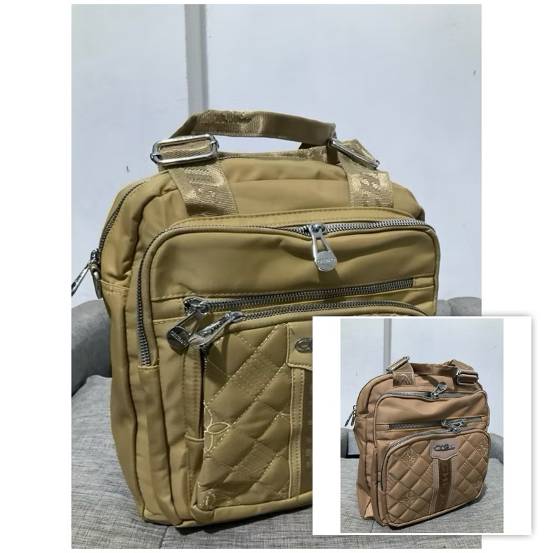 CB1850-AL-111 TAS WANITA IMPORT CHIBAO 3in1 JINJING SELEMPANG RANSEL SIZE JUMBO