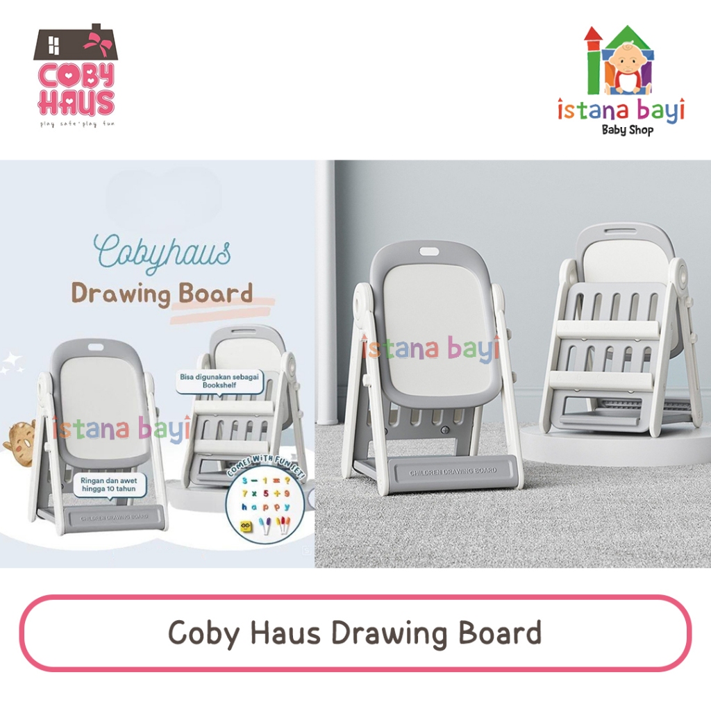 

CobyHaus Drawing Board - Papan Tulis anak - Papan Menggambar Anak