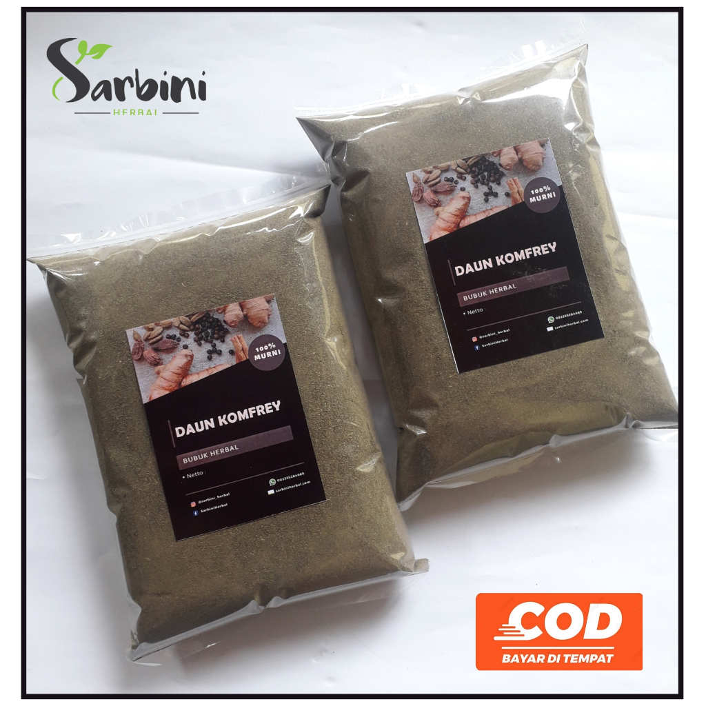 

Daun Komfey Bubuk 100 gram / 250 gram / Serbuk Daun Komfey Garansi Terjamin 100% Asli Murni / Simplisia Kering Daun Komfey / Bahan Ekstrak Daun Komfey Premium / Jamu Herbal Daun Komfey Tradisional Tanpa Bahan Pengawet