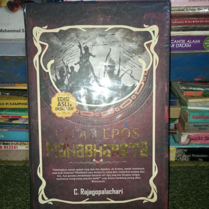 BISA COD | Buku Kitab Epos Mahabarata | Original (Preloved)