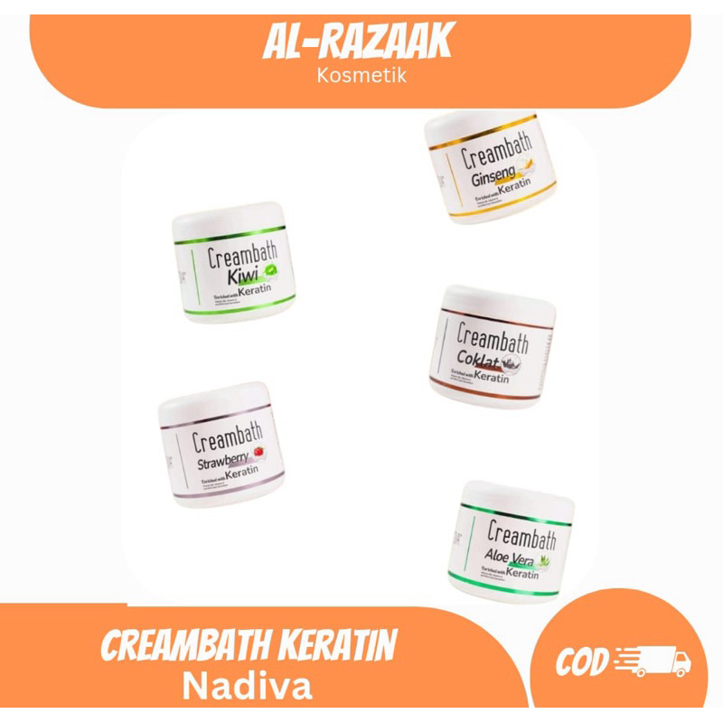 NADIVA Creambath Keratin 500gr