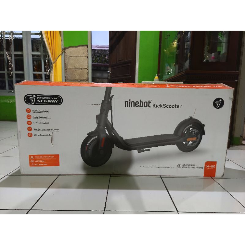 Segway Ninebot Kickscooter F20A Scooter electric Skuter listrik