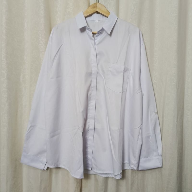 Kemeja Wanita Jumbo LD 150 Baju Ukuran Besar Big Size Plus Size Oversize