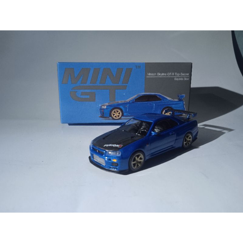 mini gt nissan skyline gtr34 top secret
