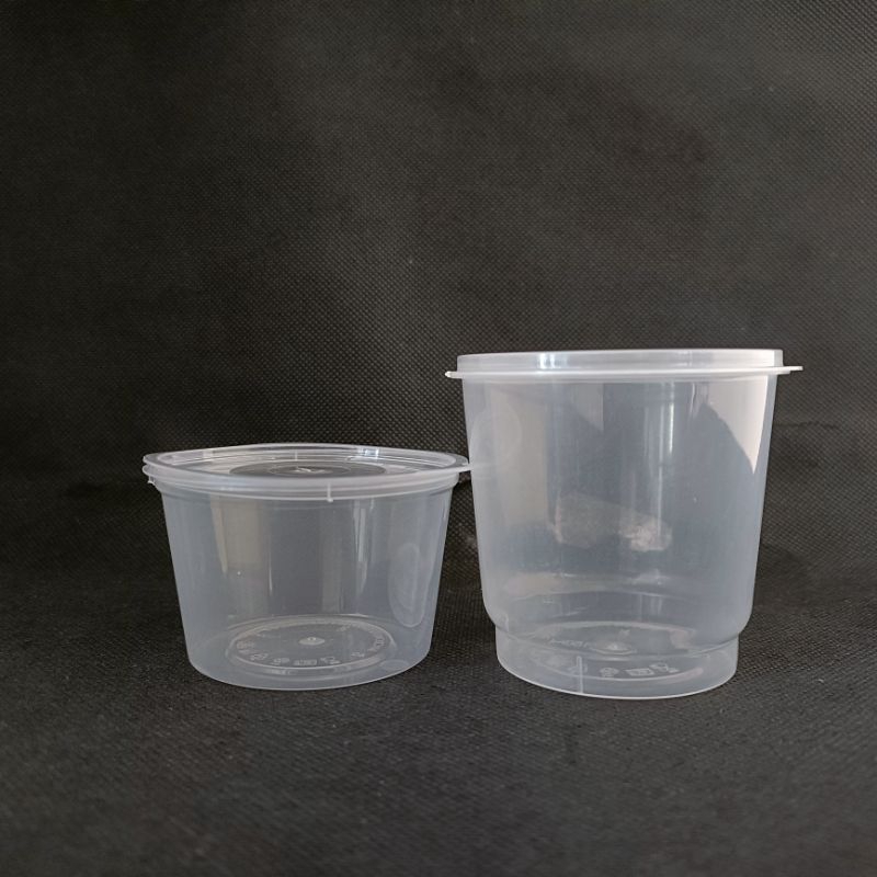 SAUCE CUP BULAT (100ML/150ML)