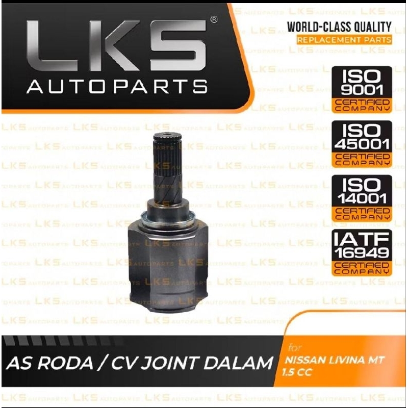 NI-756 CV JOINT AS RODA DALAM NISSAN LIVINA MT 1.5 CC LKS
