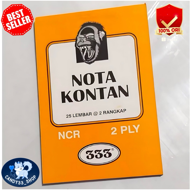 

KINGKONG Nota Besar NCR 2 Ply [ 1 Pak ]