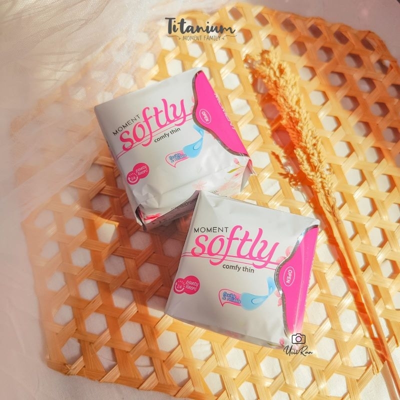 MOMENT SOFTLY PANTYLINER #KEPUTIHAN #HAID TAK LANCAR #KANKER SERVIKS #PEMBALUT HERBAL #PANTYLINER HE