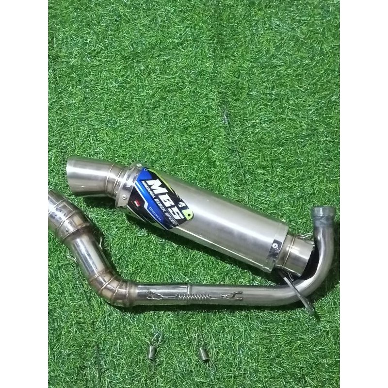 KNALPOT RACING MBS ORIGINAL CHATITAN INLET 50Mm BUAT MOTOR Mio sporty MIO suol MIO M3