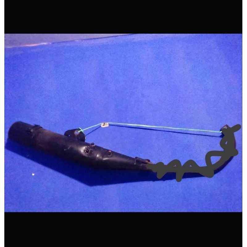 Knalpot standar jupiter mx old