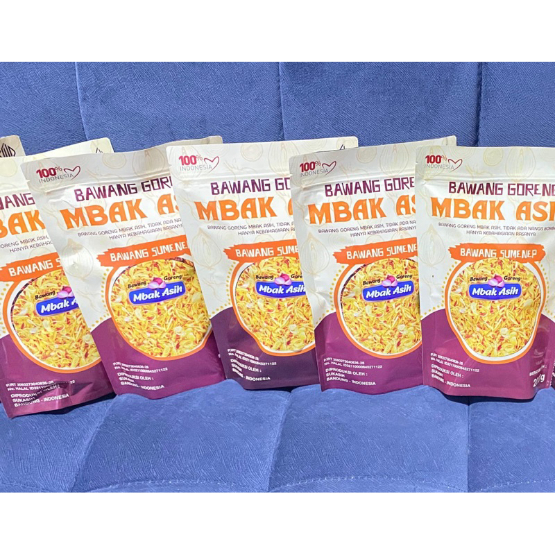 

Bawang Goreng Sumenep Asli 100% Pouch 200gr