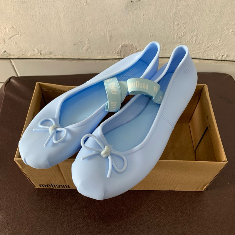 sepatu wanita flatshoes brand melissa size 35-36 preloved