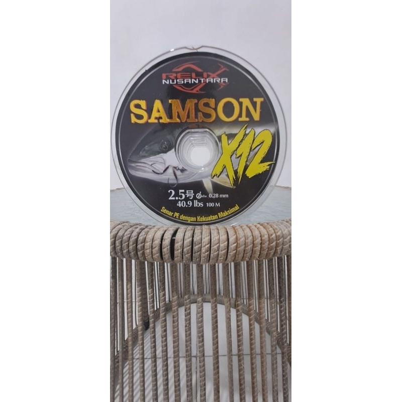 Samson X12 PE 2.5 Panjang 100m Original