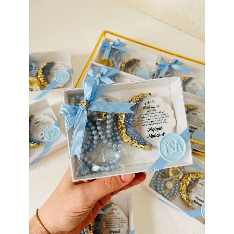 SOUVENIR RESIN MAGNET + TASBIH UNTUK PENGAJIAN/NIKAHAN DAN SEMUA ACARA