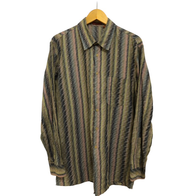 Vtg missoni shirt / kemeja missoni vintage / kemeja vintage missoni / missoni shirt