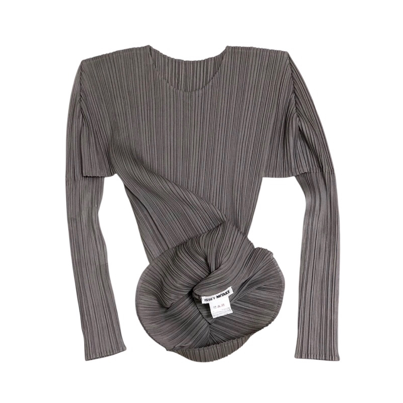 (FLASH SALE) Issey miyake pleats please long sleeve shirt / long sleeve shirt issey miyake pleats pl