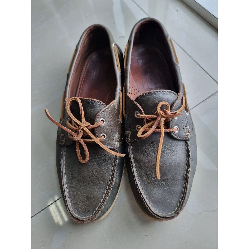 sepatu oak strret boat shoe ntt timberla