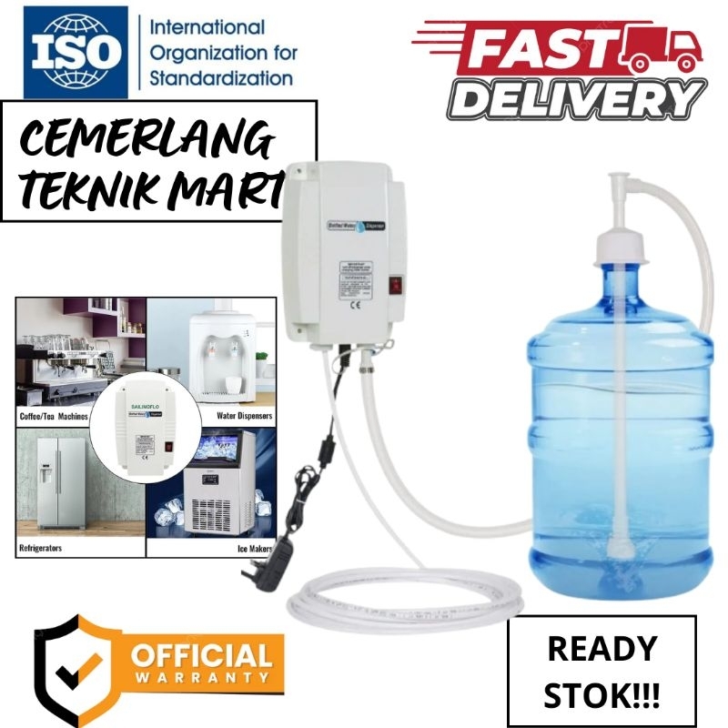 FLOJET PUMP POMPA AIR DISPENSER GALON / KANGEN WATER POMPA KULKAS