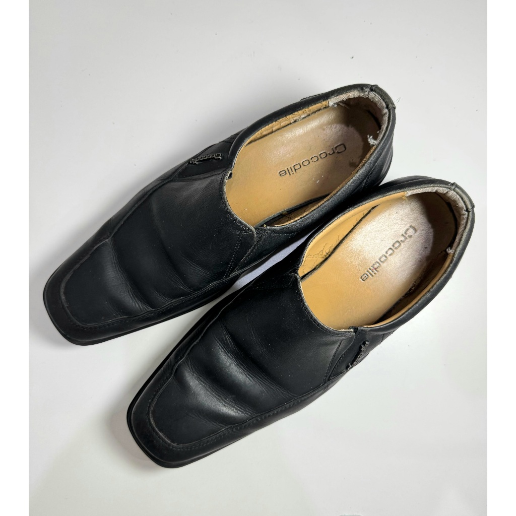 Sepatu Formal / Pantofel Crocodile CR 1831-1 Size 39 Second (Good Condition)