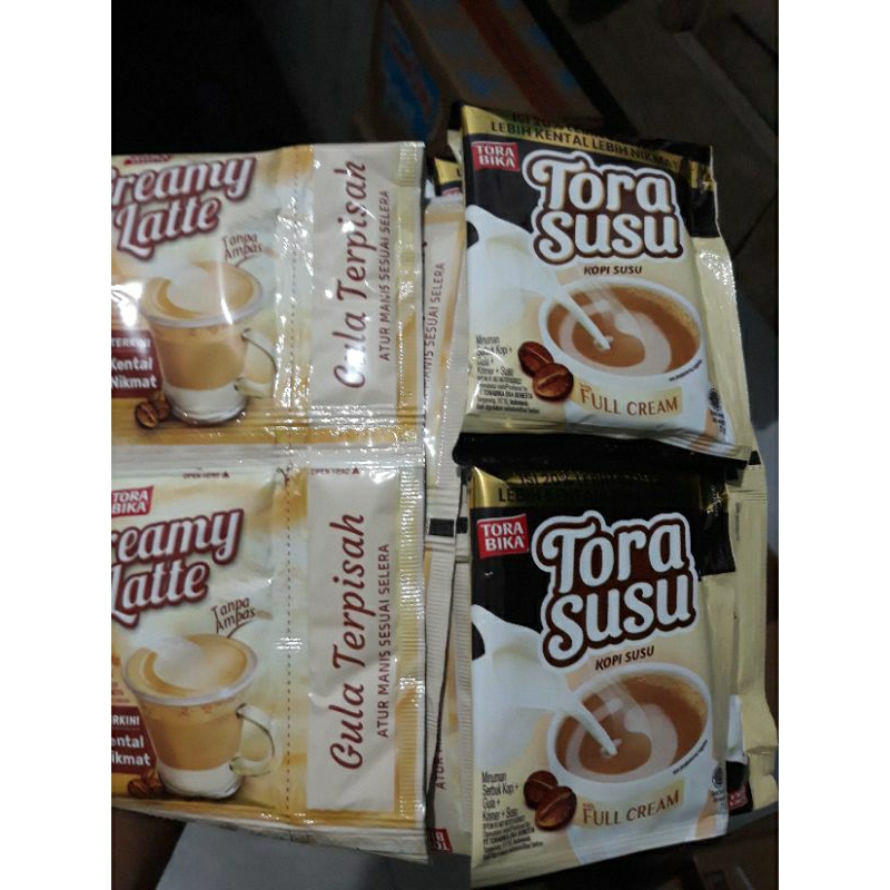 

Torabika Rentengan All Variant ( Creamy Latte / Tora Susu ) Rentengan Isi 10 Sachet