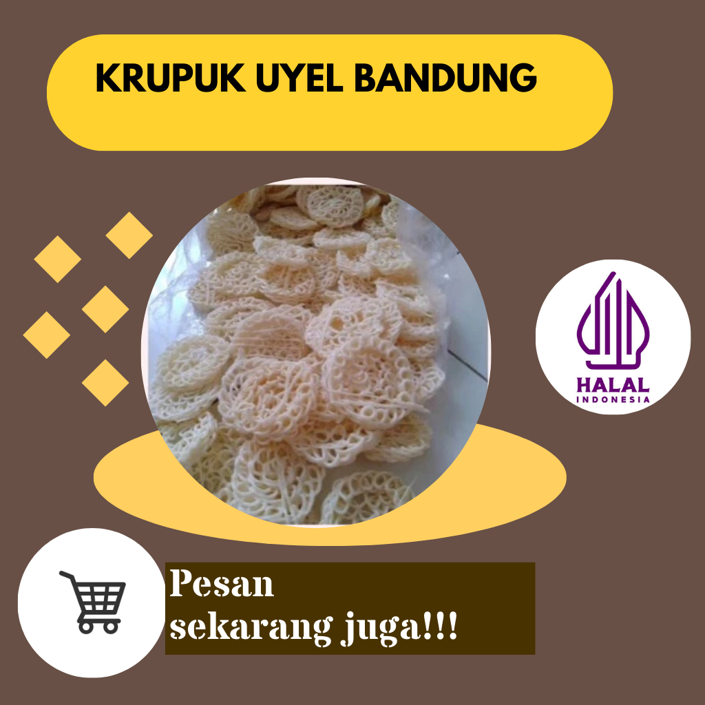 

Kerupuk uyel Kerupuk mawar Krupuk bandung renyah