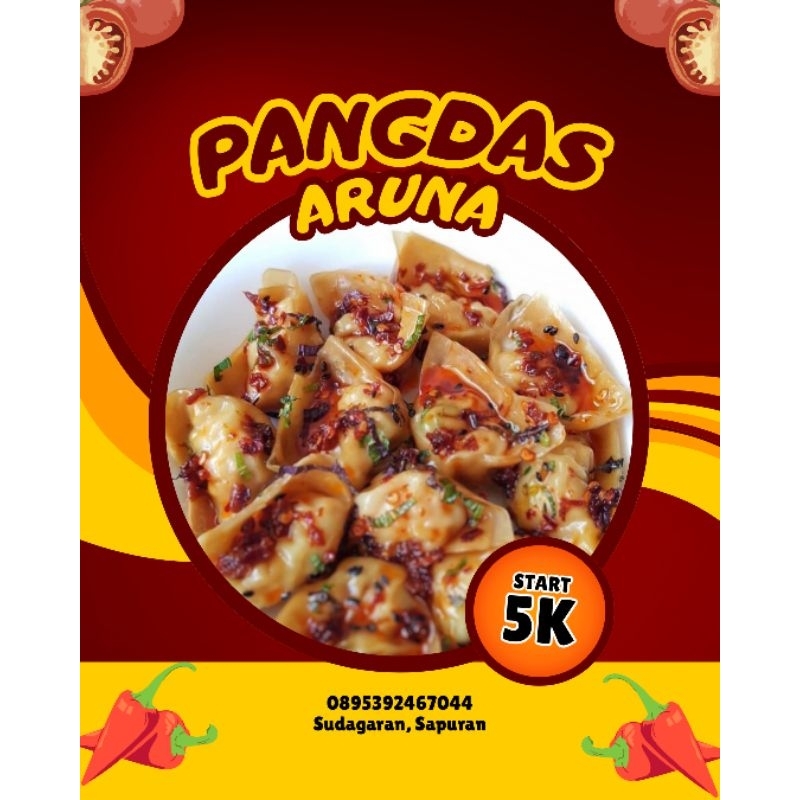 

PAKET USAHA MINI PANGSIT PEDAS ARUNA