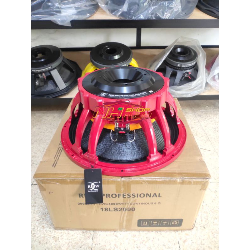 Speaker RDW 18 LS 2000 / 18LS2000 / 18 Ls 2000 / 18ls2000 Speaker RDW 18 Inchi speaker Rdw18inchi 18
