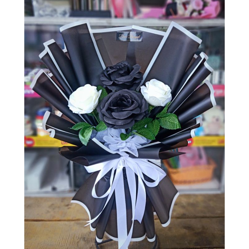 buket bunga untuk cowok/buket untuk laki-laki/buket untuk cowok/buket wisuda/buket perpisahan/kado u