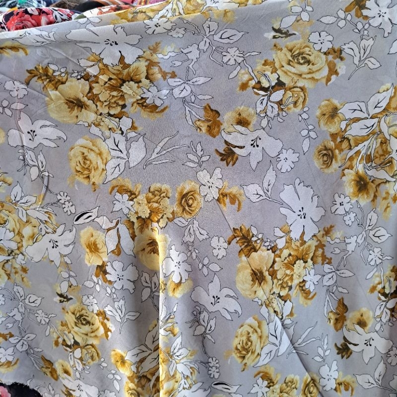 kain bahan ceruti | kain ceruti motif bunga | kain ceruti babydol premium | kain ceruty nd motif bun