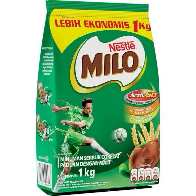 

Susu Millo actif go 990gr