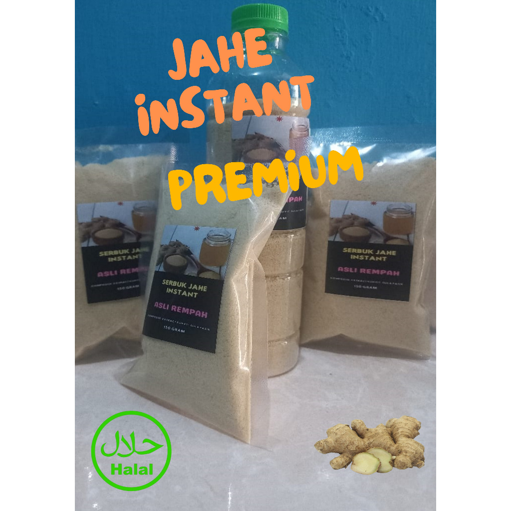 

ekstrak jahe, minuman jahe instan rempah herbal asli 100% premium