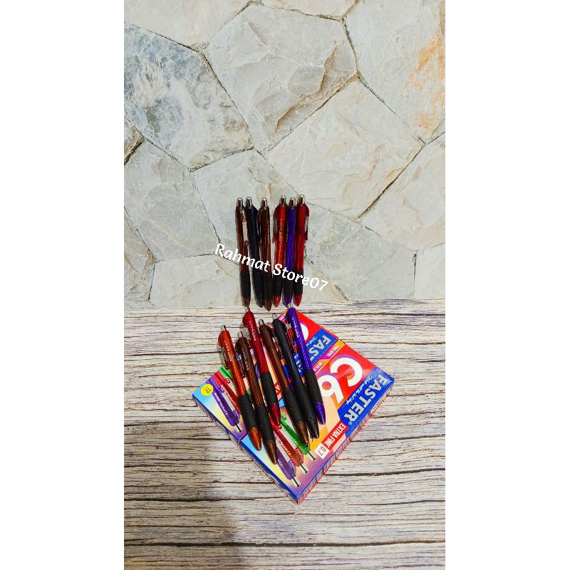 

Pulpen Faster/ Pulpen Faster C6 Extra Fine 0.7mm Isi 12 pcs