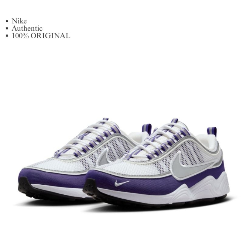 Nike AIR ZOOM SPIRIDON White Light Concord Sepatu Pria Original