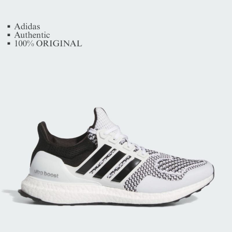 Adidas ULTRABOOST 1.0 Running ftwr White Black Sepatu Pria Original