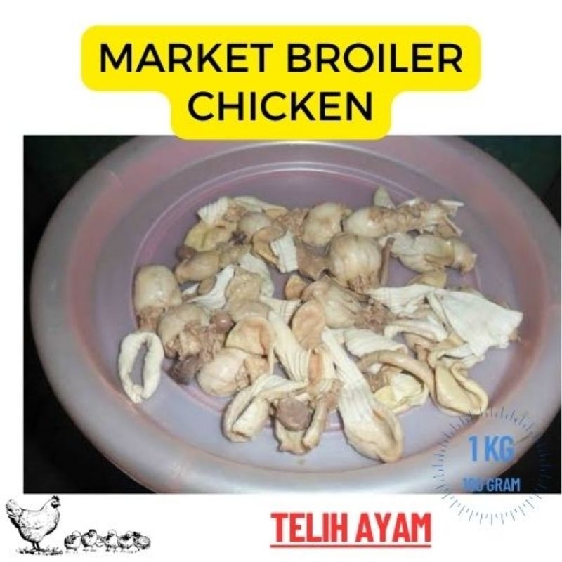 

TELIH AYAM / TEMBOLOK ( 1 Kg )