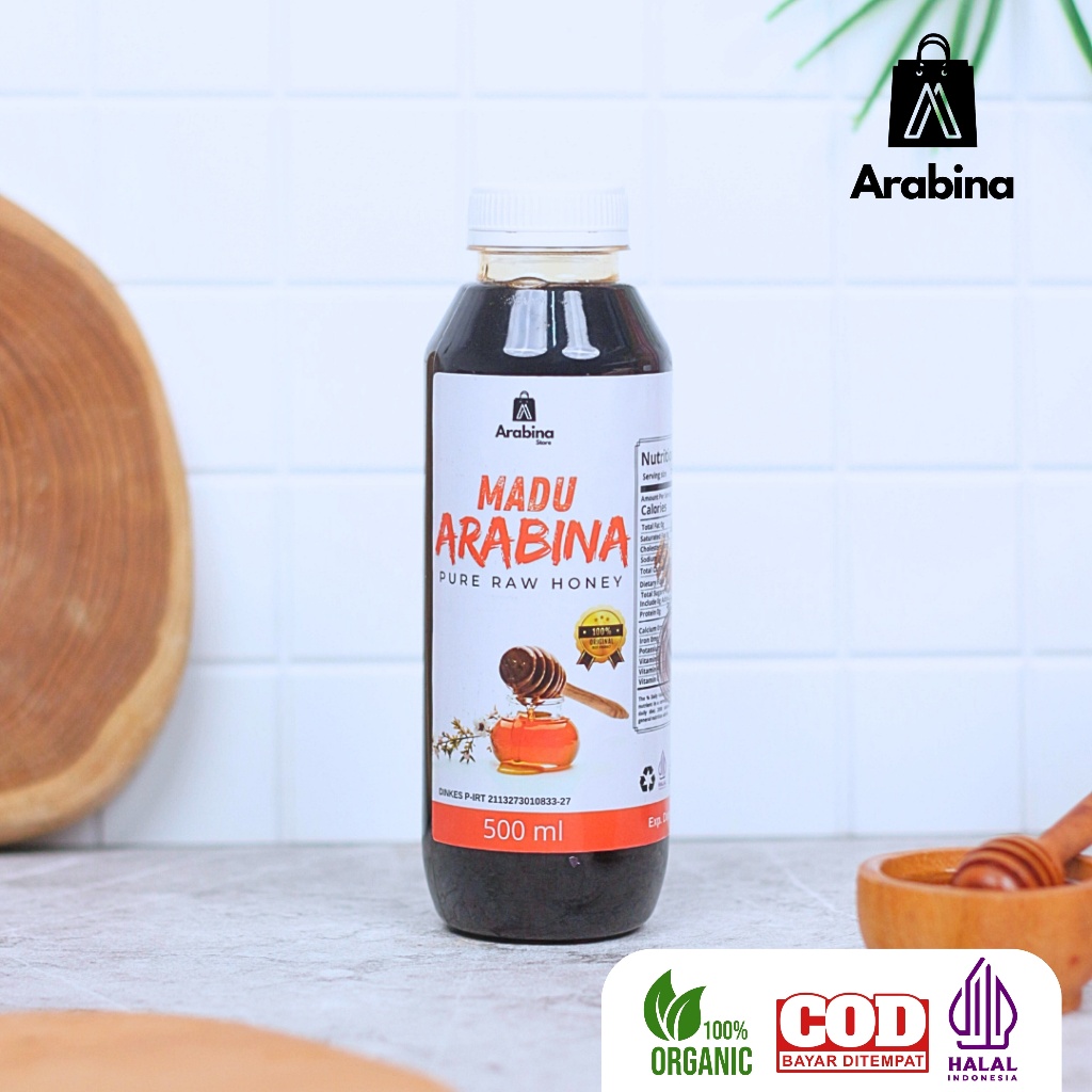 

Arabina Madu Asli Murni 100% Tanpa Campuran Pure Raw Honey