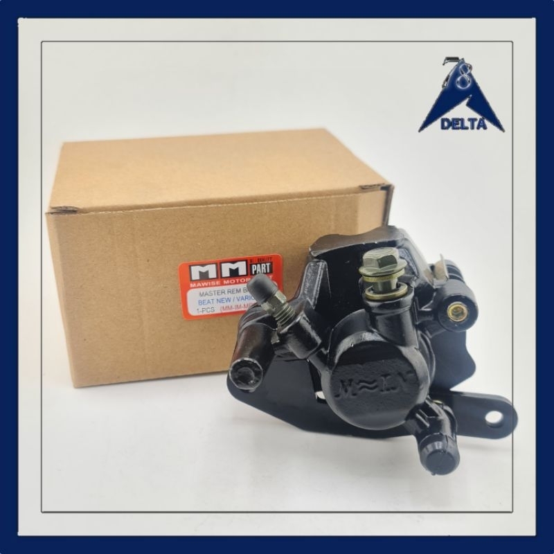MASTER REM BAWAH ASSY Kaliper Master Rem Cakram Depan Nissin Honda Beat New / Vario 125