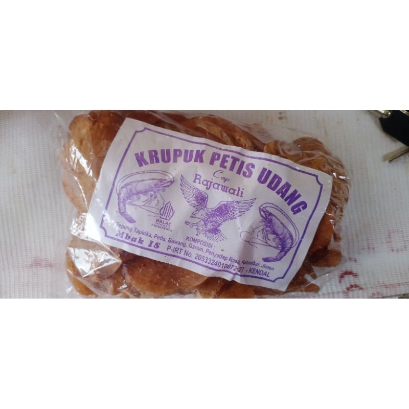 

Kerupuk Petis Udang Cap Rajawali