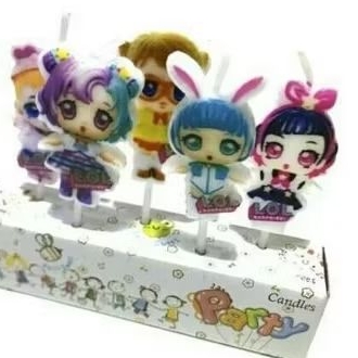 TEMA LOL SUPRISE BUKU MEWARNAI / JAM TANGAN ANAK / PIRING KUE ULTAH / PUZZLE / STICKER/ lilin ultah 